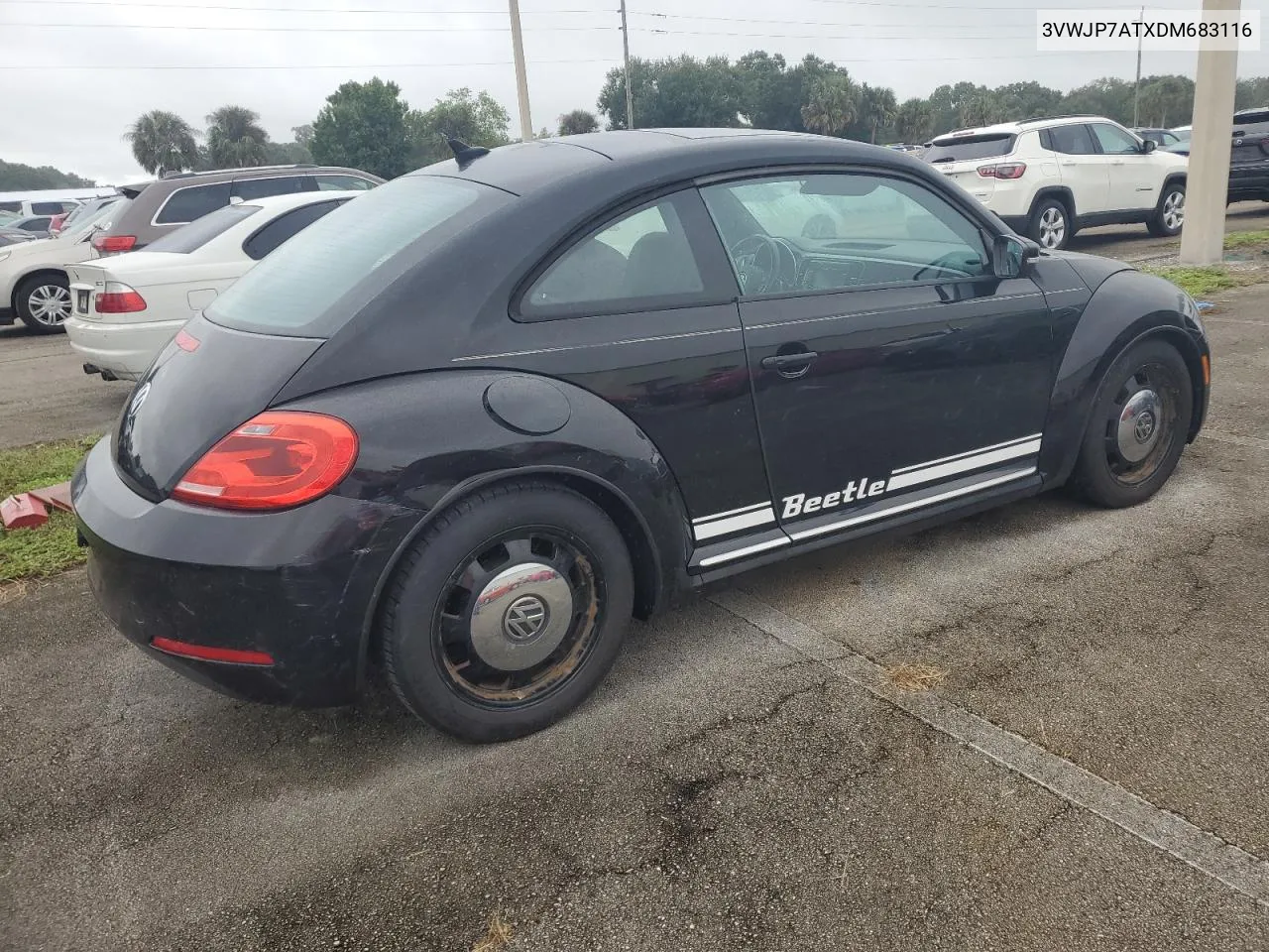 2013 Volkswagen Beetle VIN: 3VWJP7ATXDM683116 Lot: 74091404