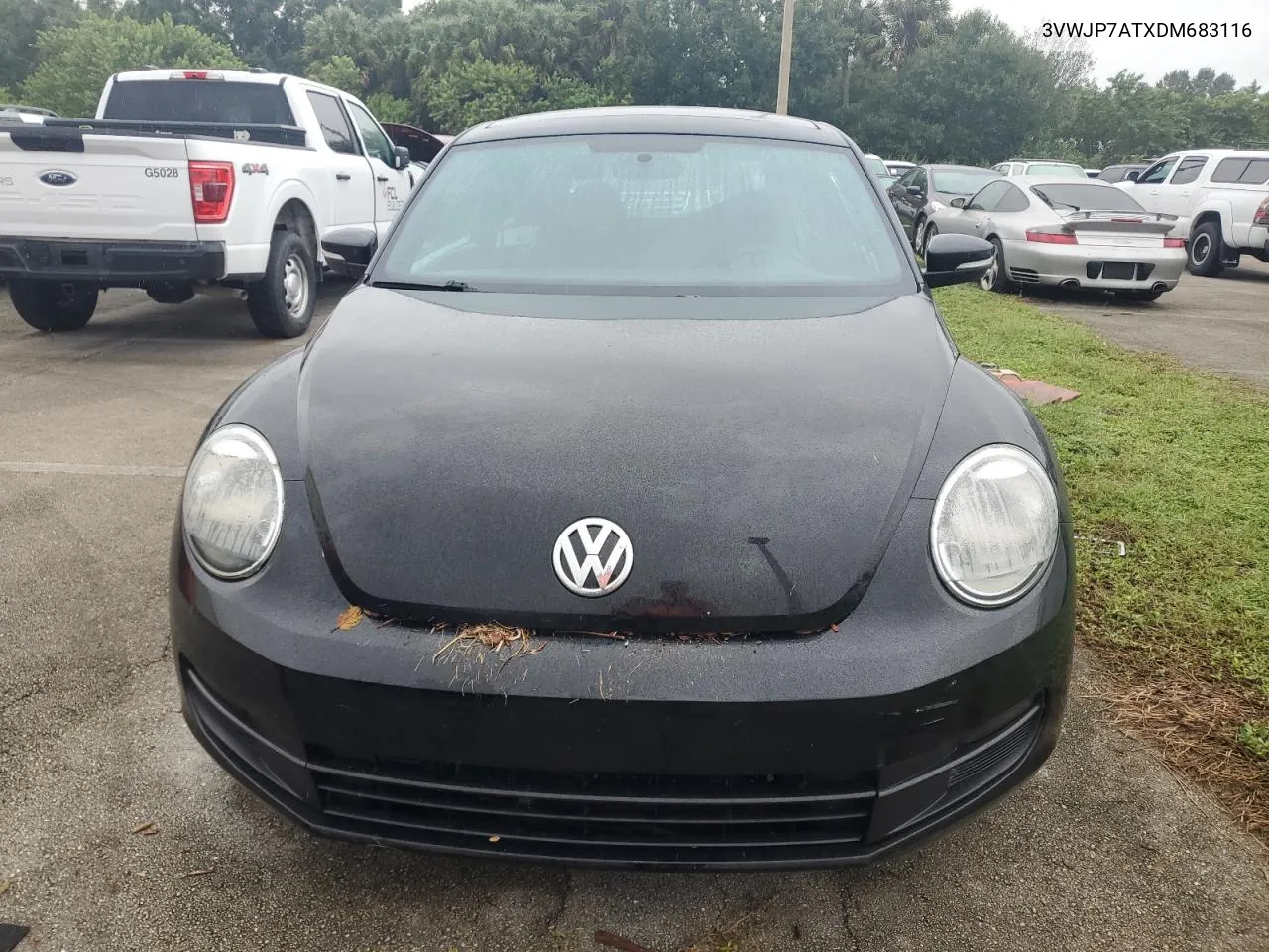 2013 Volkswagen Beetle VIN: 3VWJP7ATXDM683116 Lot: 74091404