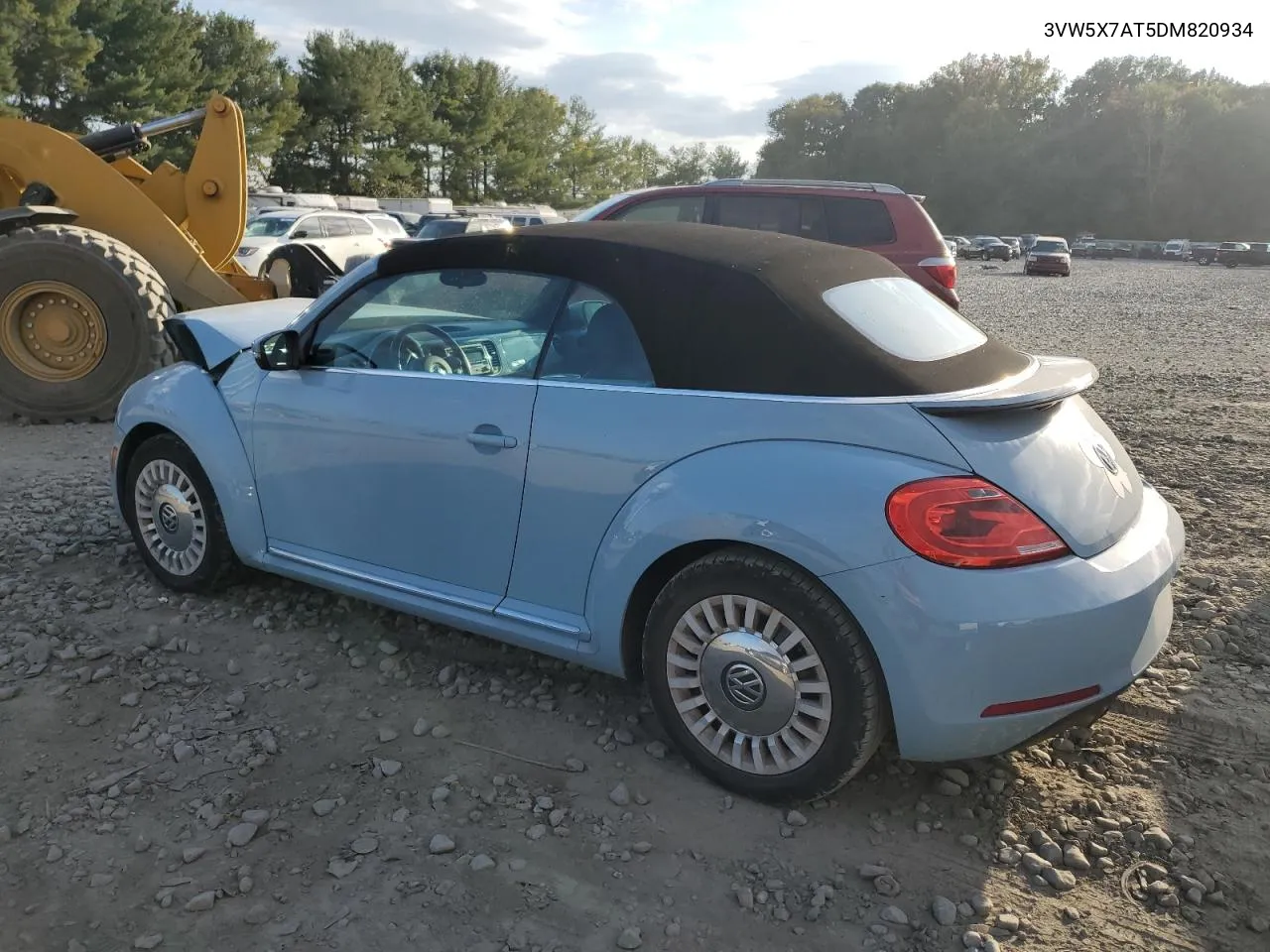 2013 Volkswagen Beetle VIN: 3VW5X7AT5DM820934 Lot: 74313794