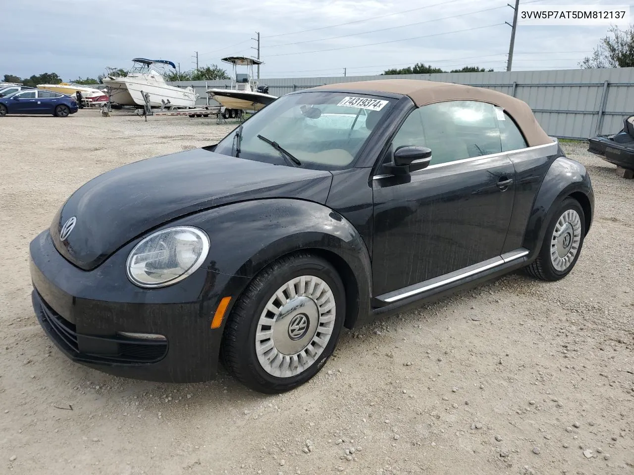 3VW5P7AT5DM812137 2013 Volkswagen Beetle