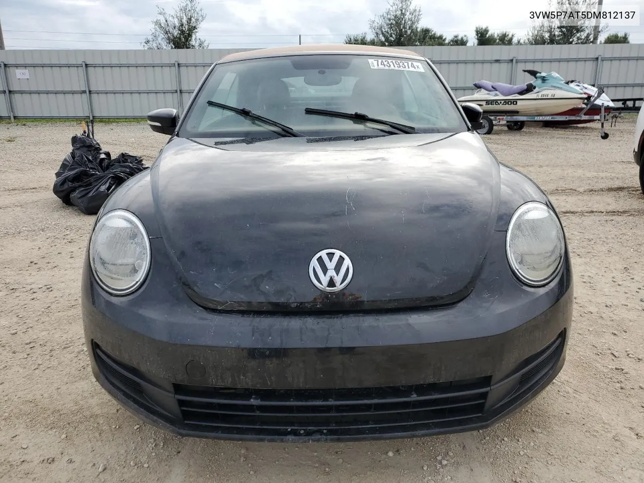 3VW5P7AT5DM812137 2013 Volkswagen Beetle