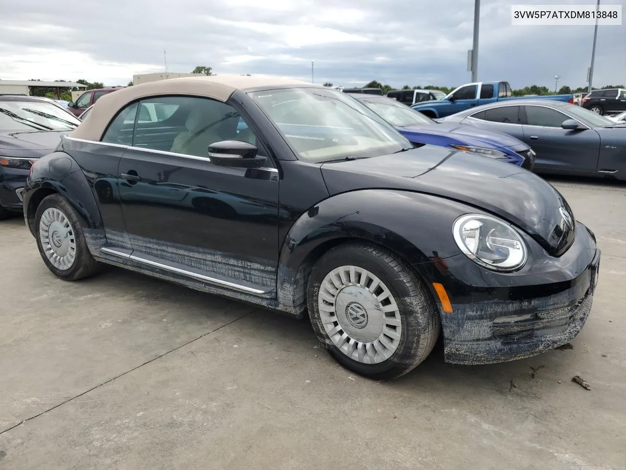 2013 Volkswagen Beetle VIN: 3VW5P7ATXDM813848 Lot: 74423074