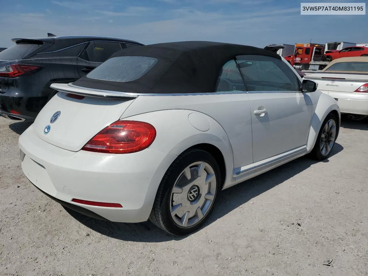 2013 Volkswagen Beetle VIN: 3VW5P7AT4DM831195 Lot: 74444394