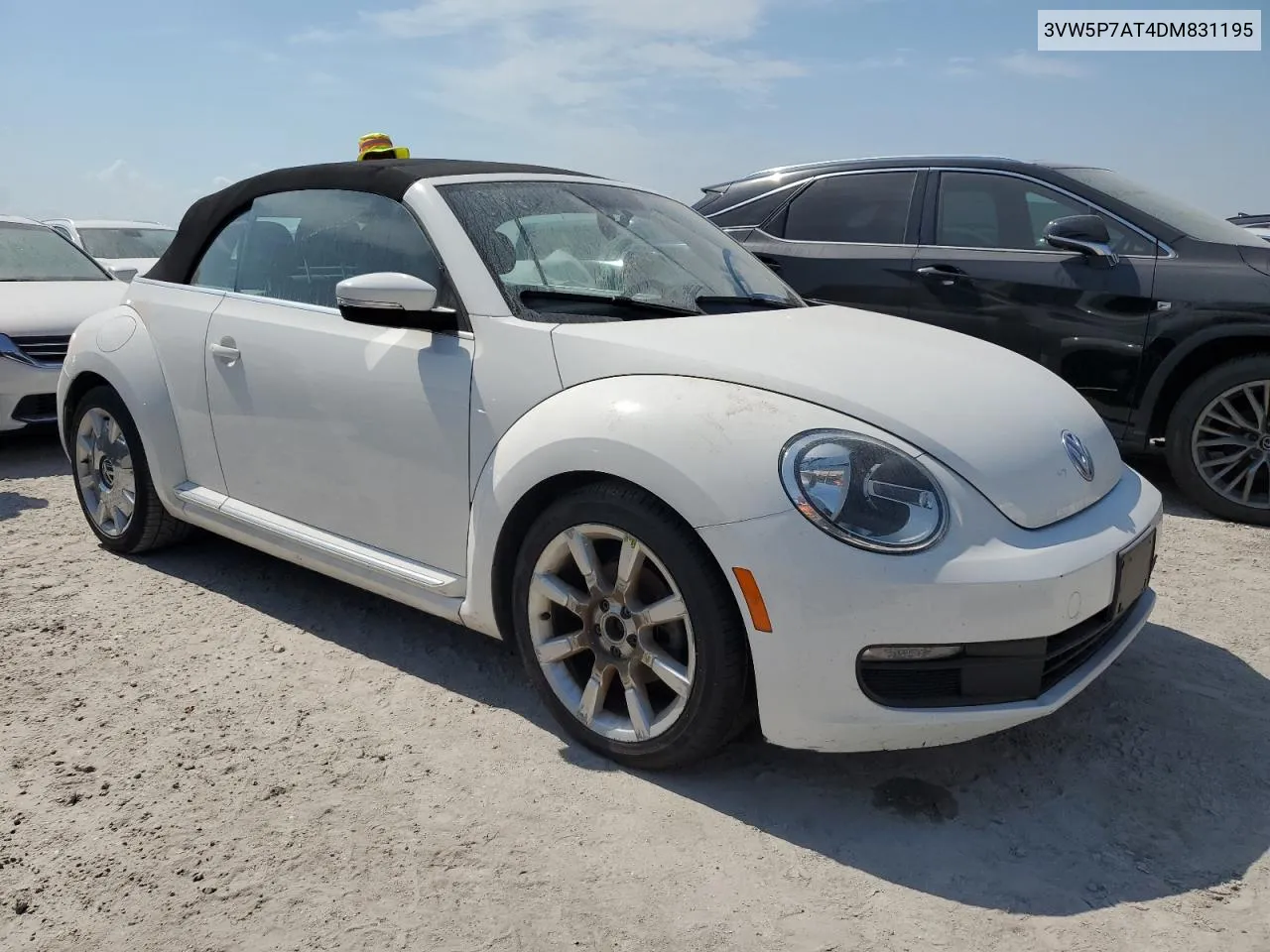 2013 Volkswagen Beetle VIN: 3VW5P7AT4DM831195 Lot: 74444394