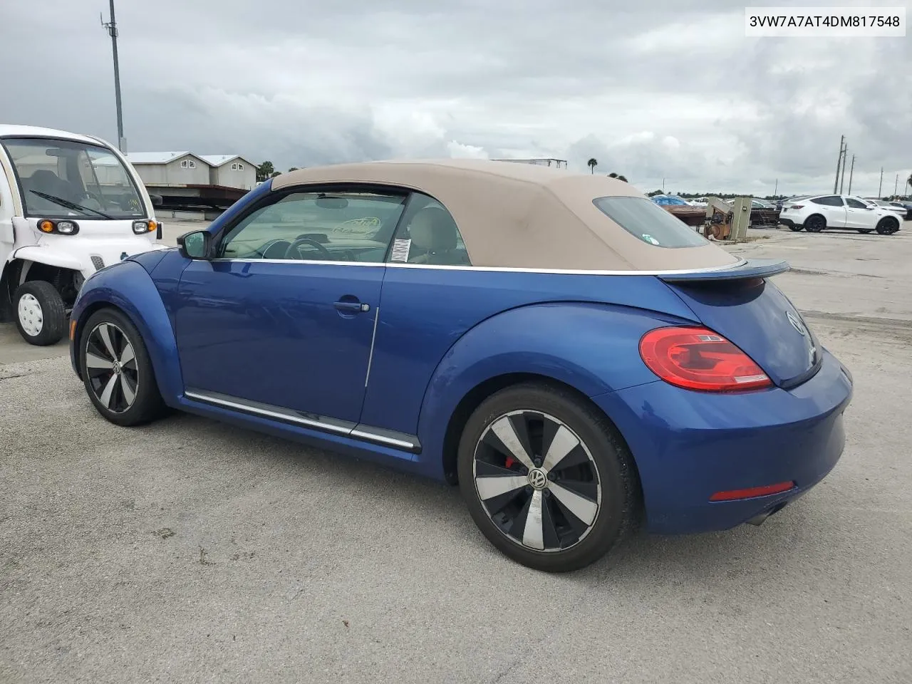 2013 Volkswagen Beetle Turbo VIN: 3VW7A7AT4DM817548 Lot: 74474064