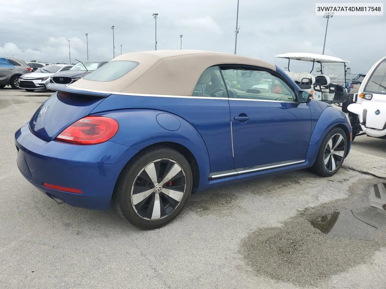 2013 Volkswagen Beetle Turbo VIN: 3VW7A7AT4DM817548 Lot: 74474064