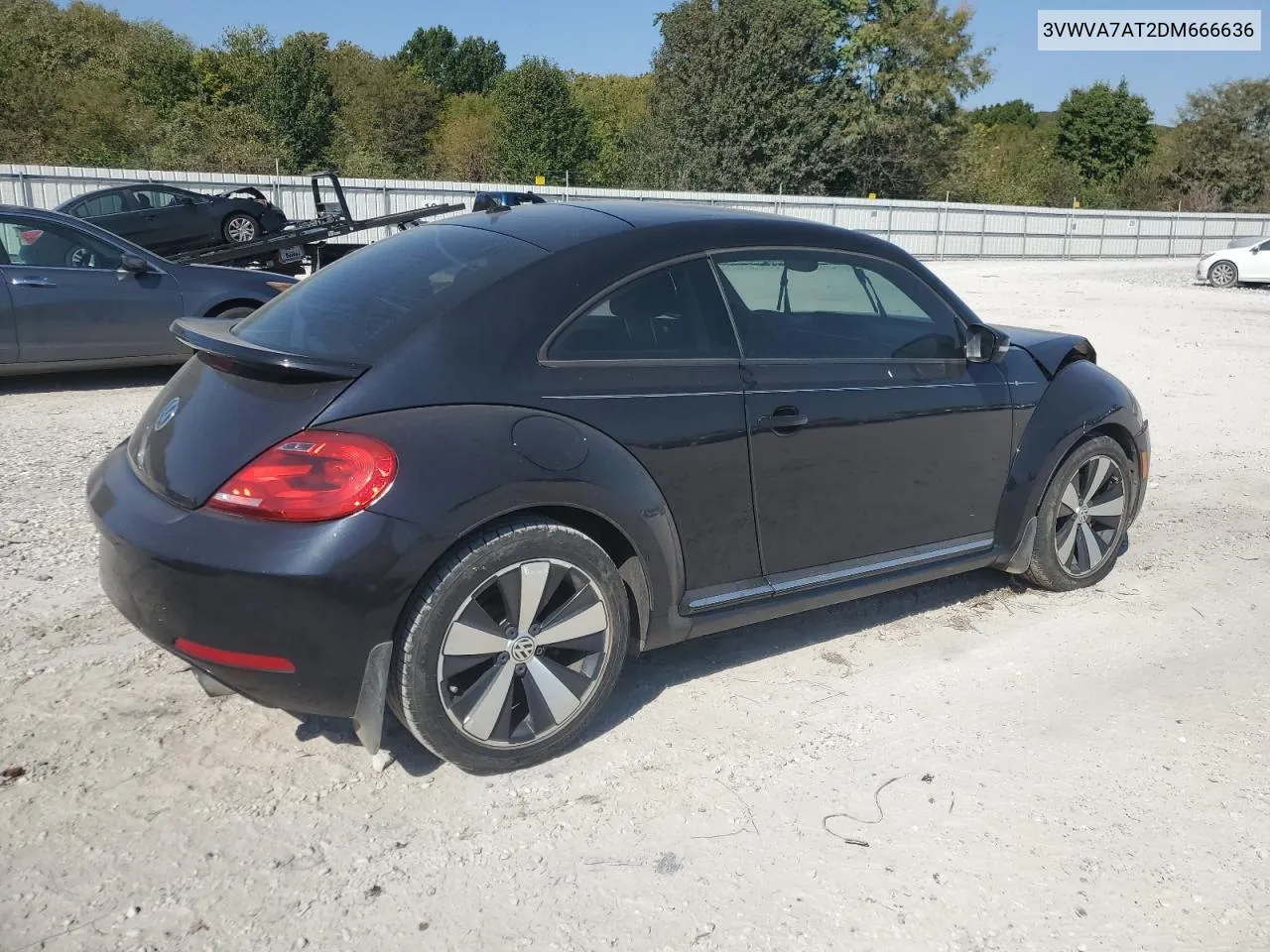 2013 Volkswagen Beetle Turbo VIN: 3VWVA7AT2DM666636 Lot: 74476454