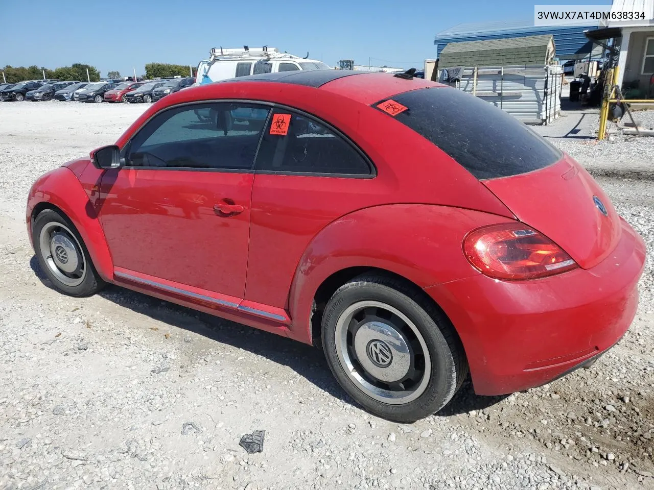 2013 Volkswagen Beetle VIN: 3VWJX7AT4DM638334 Lot: 74824764