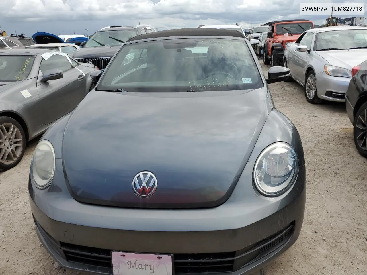 2013 Volkswagen Beetle VIN: 3VW5P7AT1DM827718 Lot: 74893214