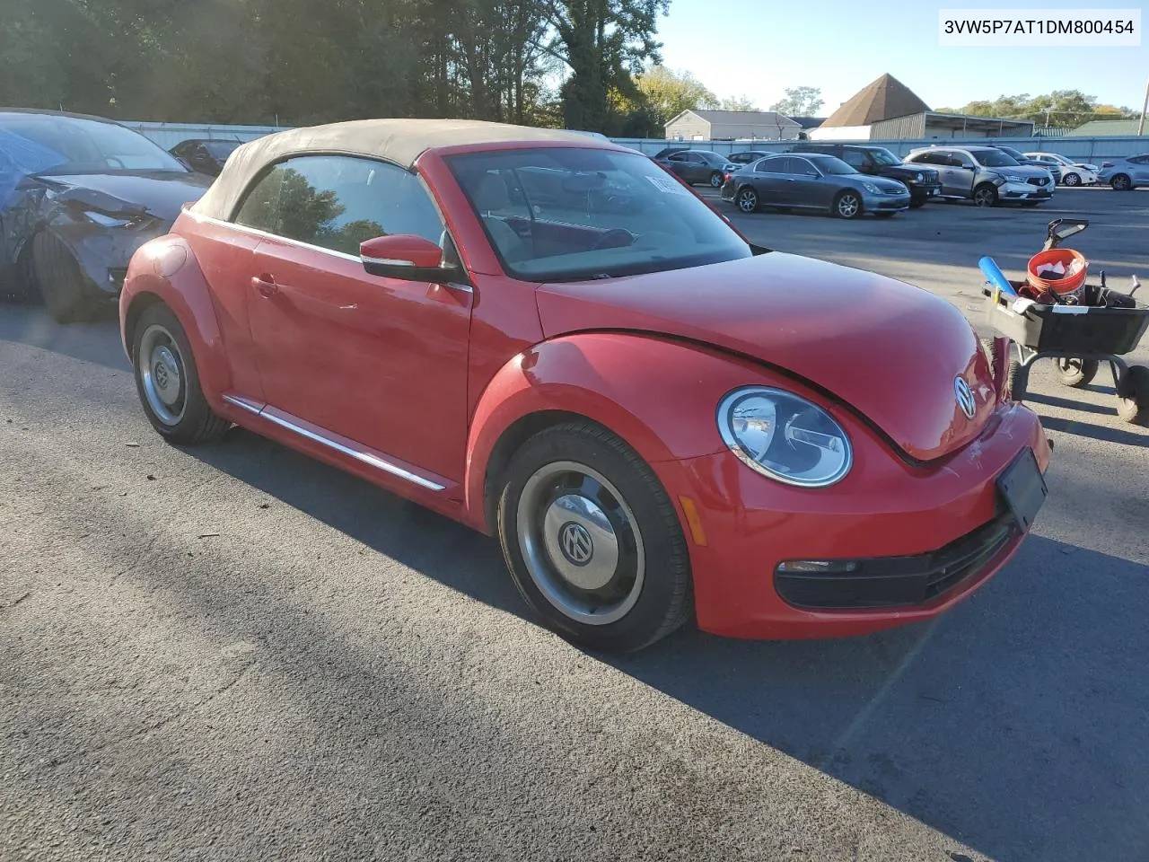 2013 Volkswagen Beetle VIN: 3VW5P7AT1DM800454 Lot: 74997514