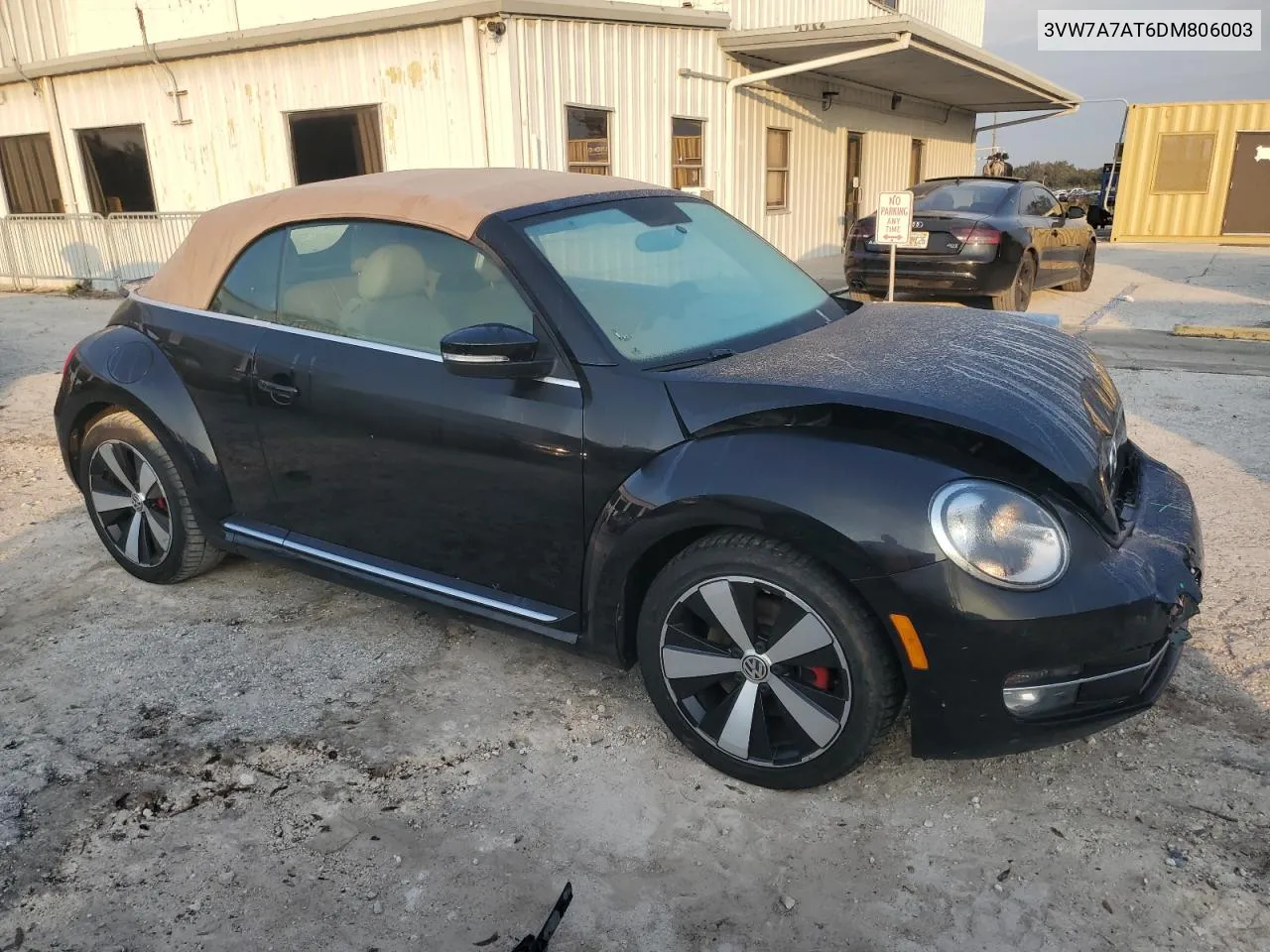 2013 Volkswagen Beetle Turbo VIN: 3VW7A7AT6DM806003 Lot: 75080294