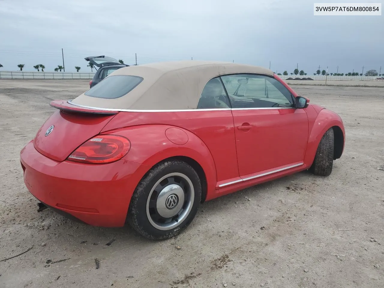 2013 Volkswagen Beetle VIN: 3VW5P7AT6DM800854 Lot: 75119344