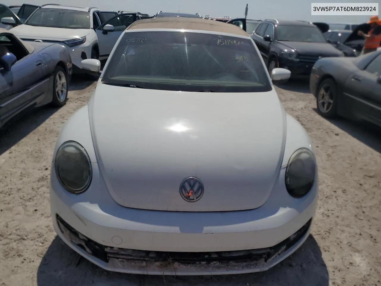 2013 Volkswagen Beetle VIN: 3VW5P7AT6DM823924 Lot: 75119424