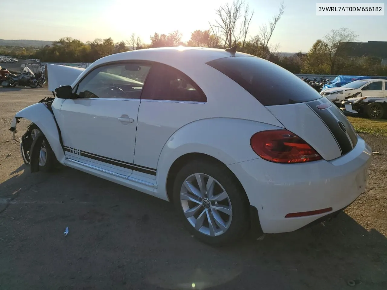 2013 Volkswagen Beetle VIN: 3VWRL7AT0DM656182 Lot: 75599514