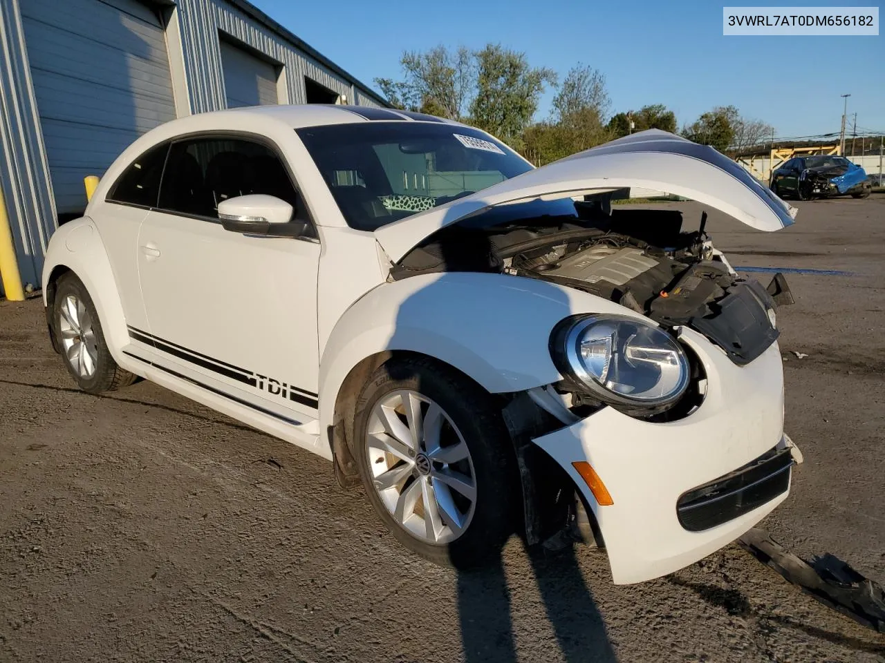 2013 Volkswagen Beetle VIN: 3VWRL7AT0DM656182 Lot: 75599514