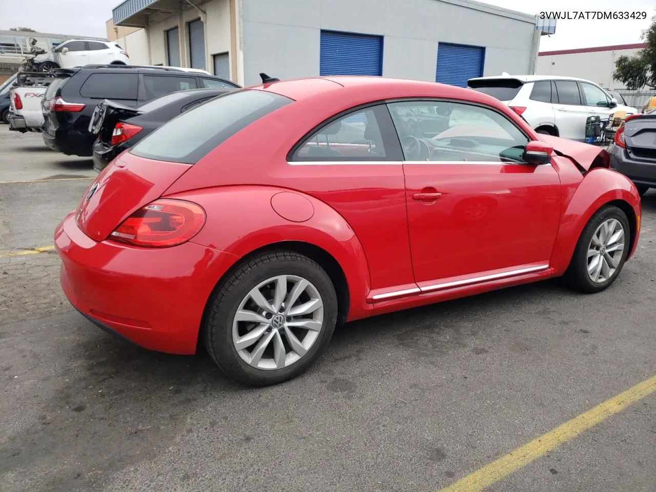 2013 Volkswagen Beetle VIN: 3VWJL7AT7DM633429 Lot: 75904304