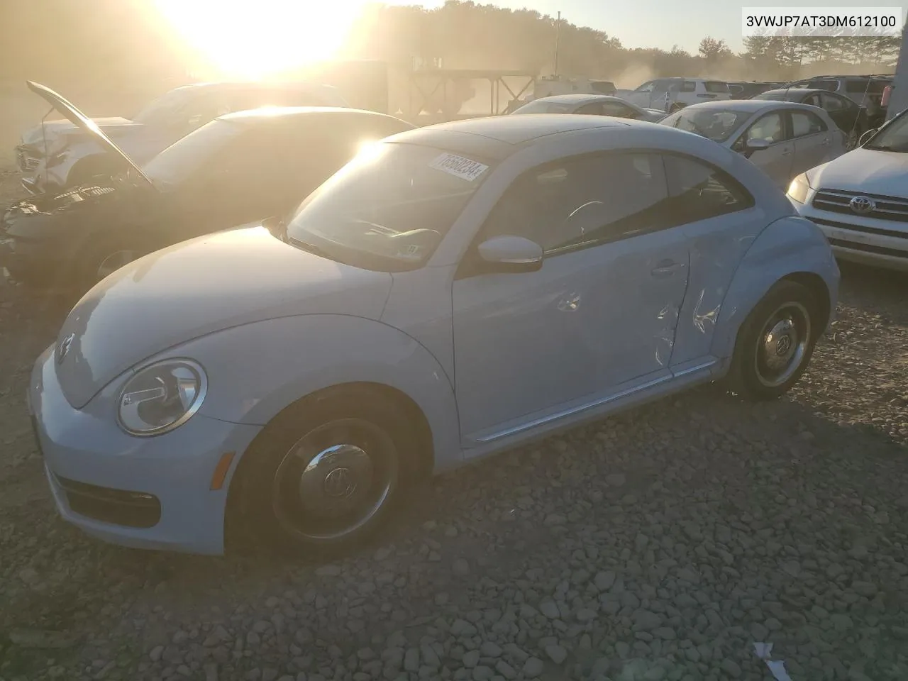 2013 Volkswagen Beetle VIN: 3VWJP7AT3DM612100 Lot: 76560234