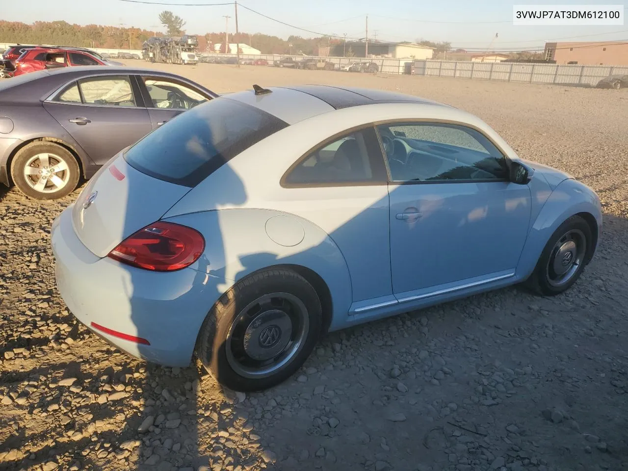 2013 Volkswagen Beetle VIN: 3VWJP7AT3DM612100 Lot: 76560234