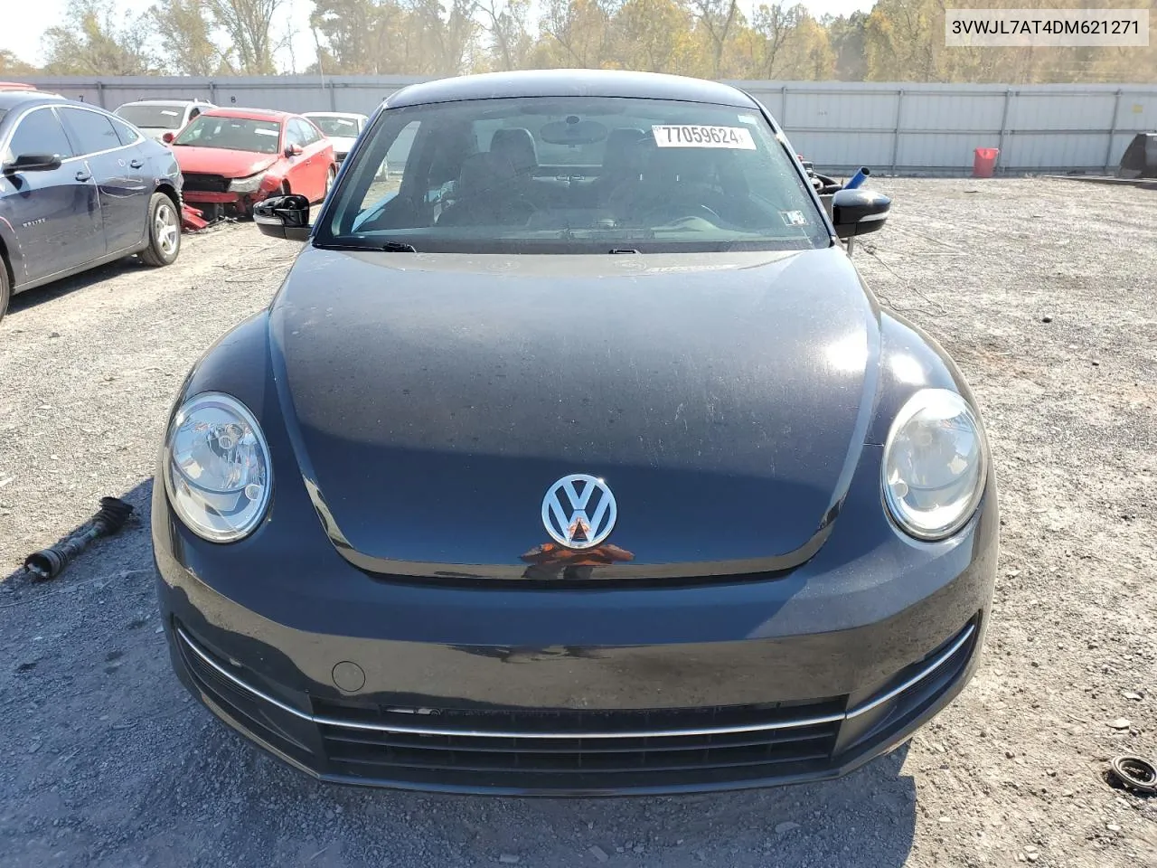 2013 Volkswagen Beetle VIN: 3VWJL7AT4DM621271 Lot: 77059624