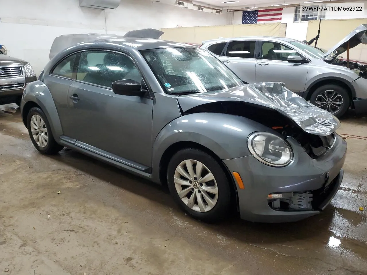 2013 Volkswagen Beetle VIN: 3VWFP7AT1DM662922 Lot: 77457344