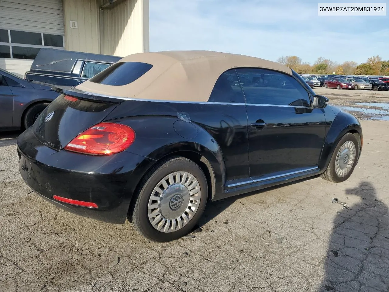 2013 Volkswagen Beetle VIN: 3VW5P7AT2DM831924 Lot: 77521224