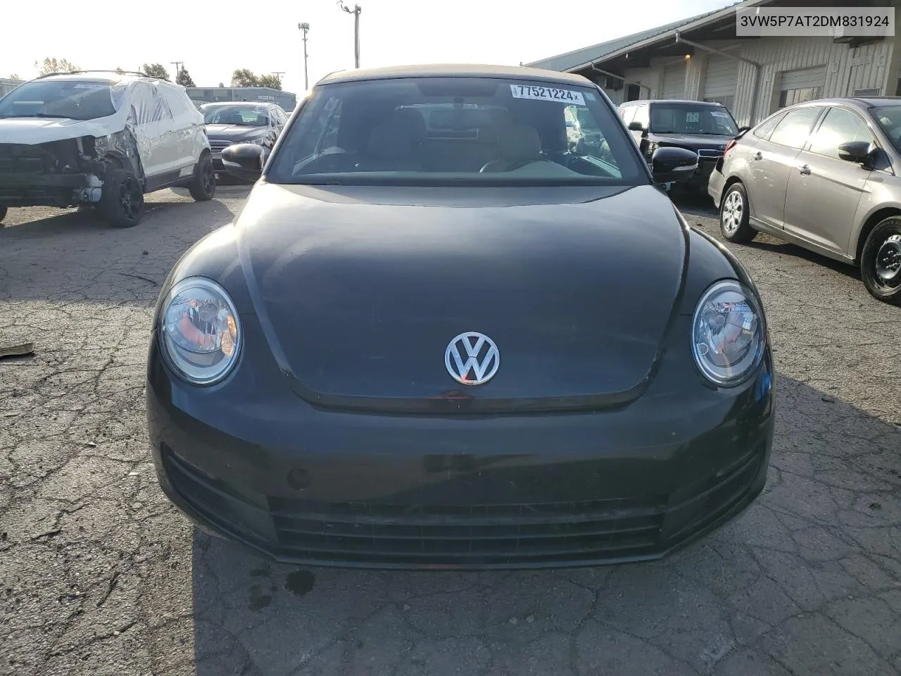 2013 Volkswagen Beetle VIN: 3VW5P7AT2DM831924 Lot: 77521224