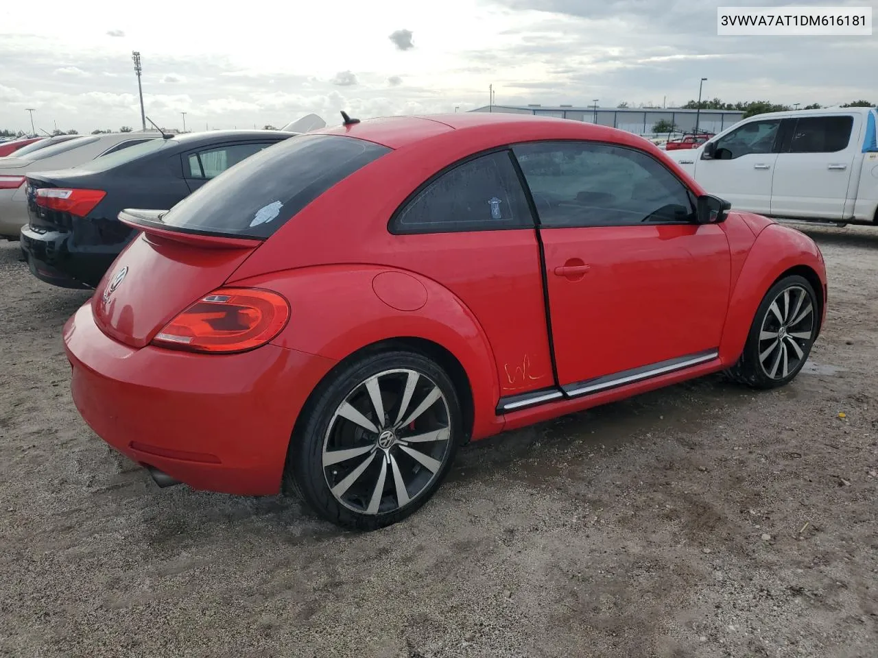 2013 Volkswagen Beetle Turbo VIN: 3VWVA7AT1DM616181 Lot: 78306764