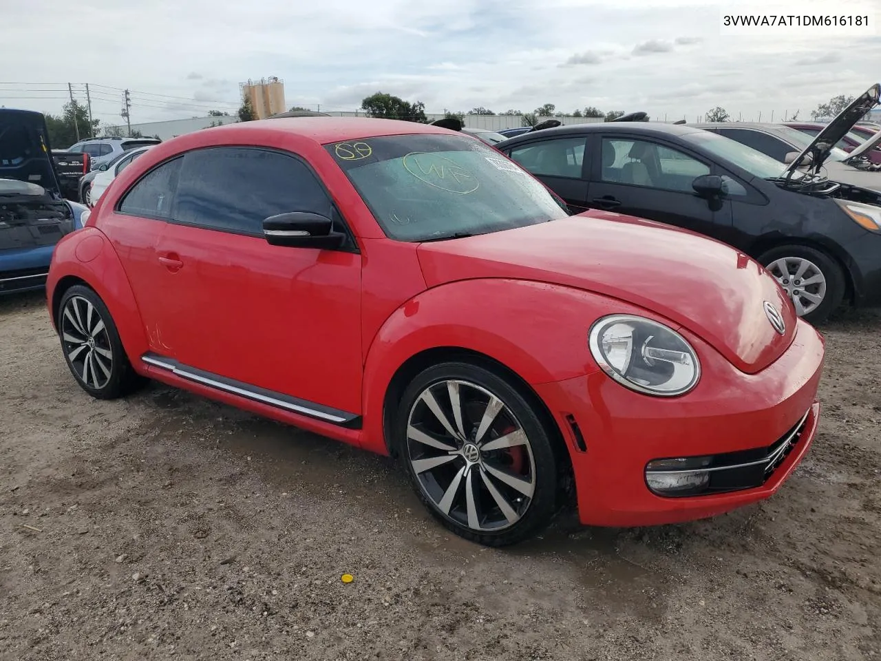 2013 Volkswagen Beetle Turbo VIN: 3VWVA7AT1DM616181 Lot: 78306764