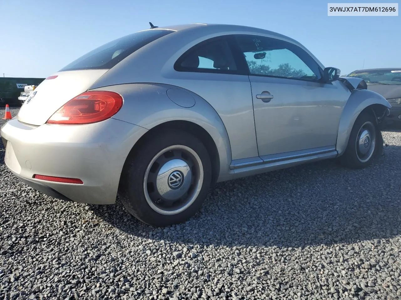 2013 Volkswagen Beetle VIN: 3VWJX7AT7DM612696 Lot: 78840244