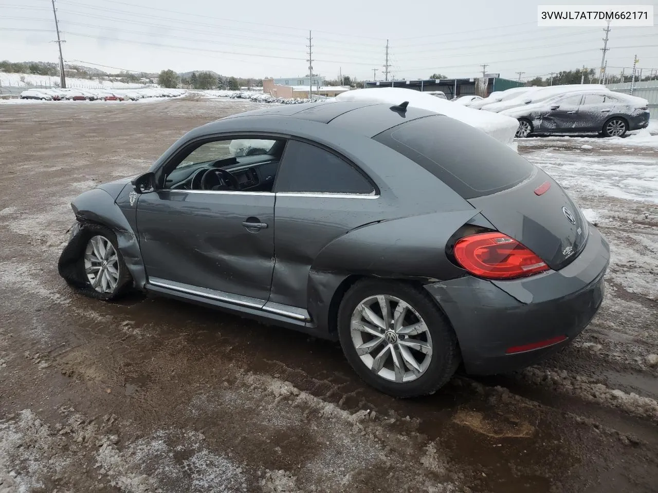 2013 Volkswagen Beetle VIN: 3VWJL7AT7DM662171 Lot: 79063044