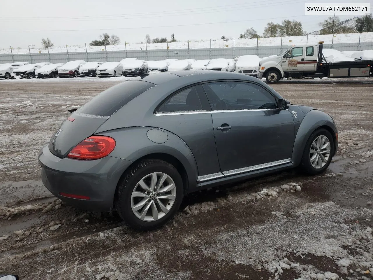 2013 Volkswagen Beetle VIN: 3VWJL7AT7DM662171 Lot: 79063044