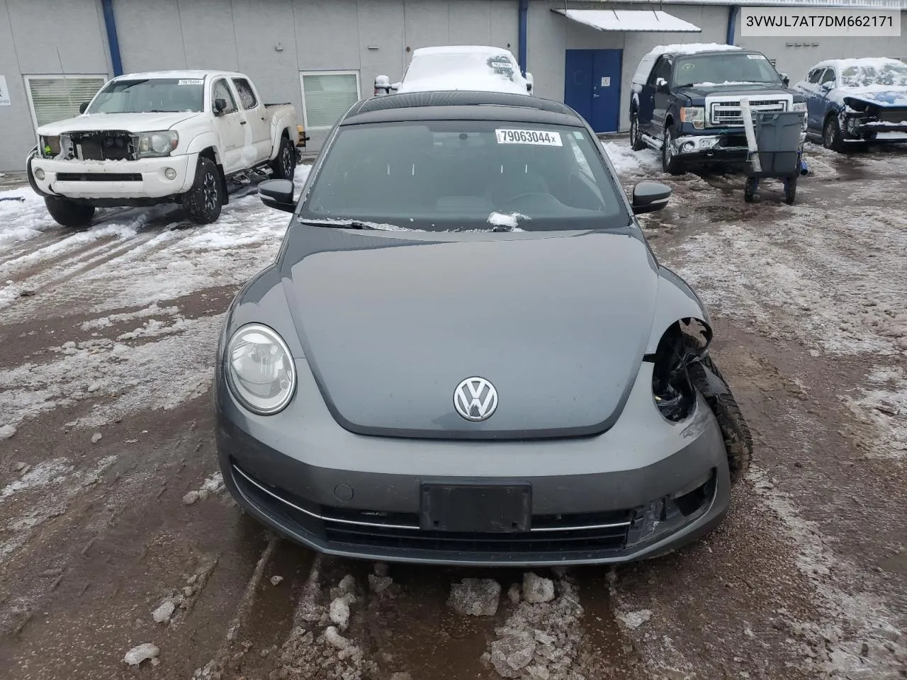 2013 Volkswagen Beetle VIN: 3VWJL7AT7DM662171 Lot: 79063044