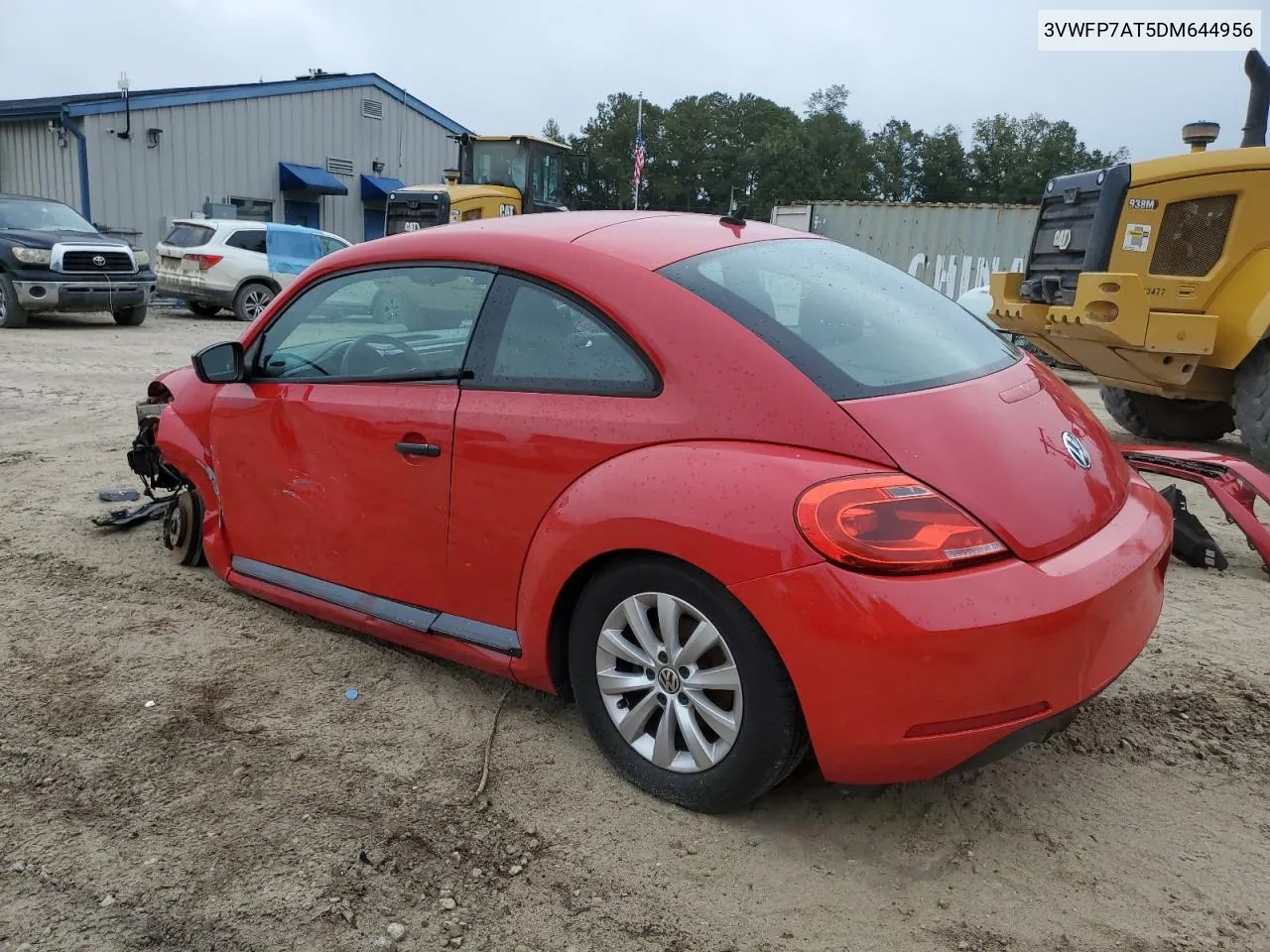 2013 Volkswagen Beetle VIN: 3VWFP7AT5DM644956 Lot: 79112504