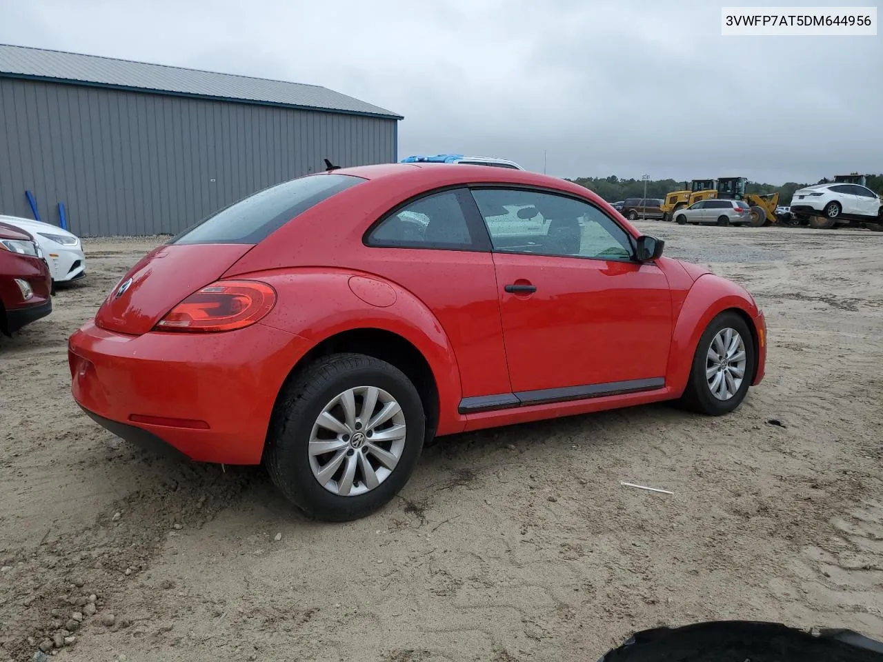 2013 Volkswagen Beetle VIN: 3VWFP7AT5DM644956 Lot: 79112504