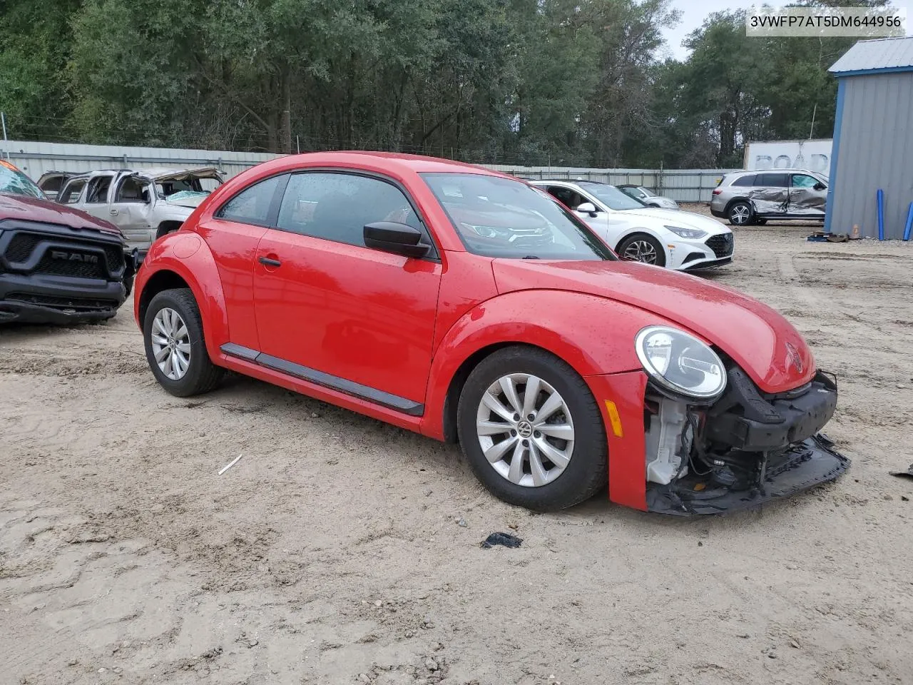 2013 Volkswagen Beetle VIN: 3VWFP7AT5DM644956 Lot: 79112504