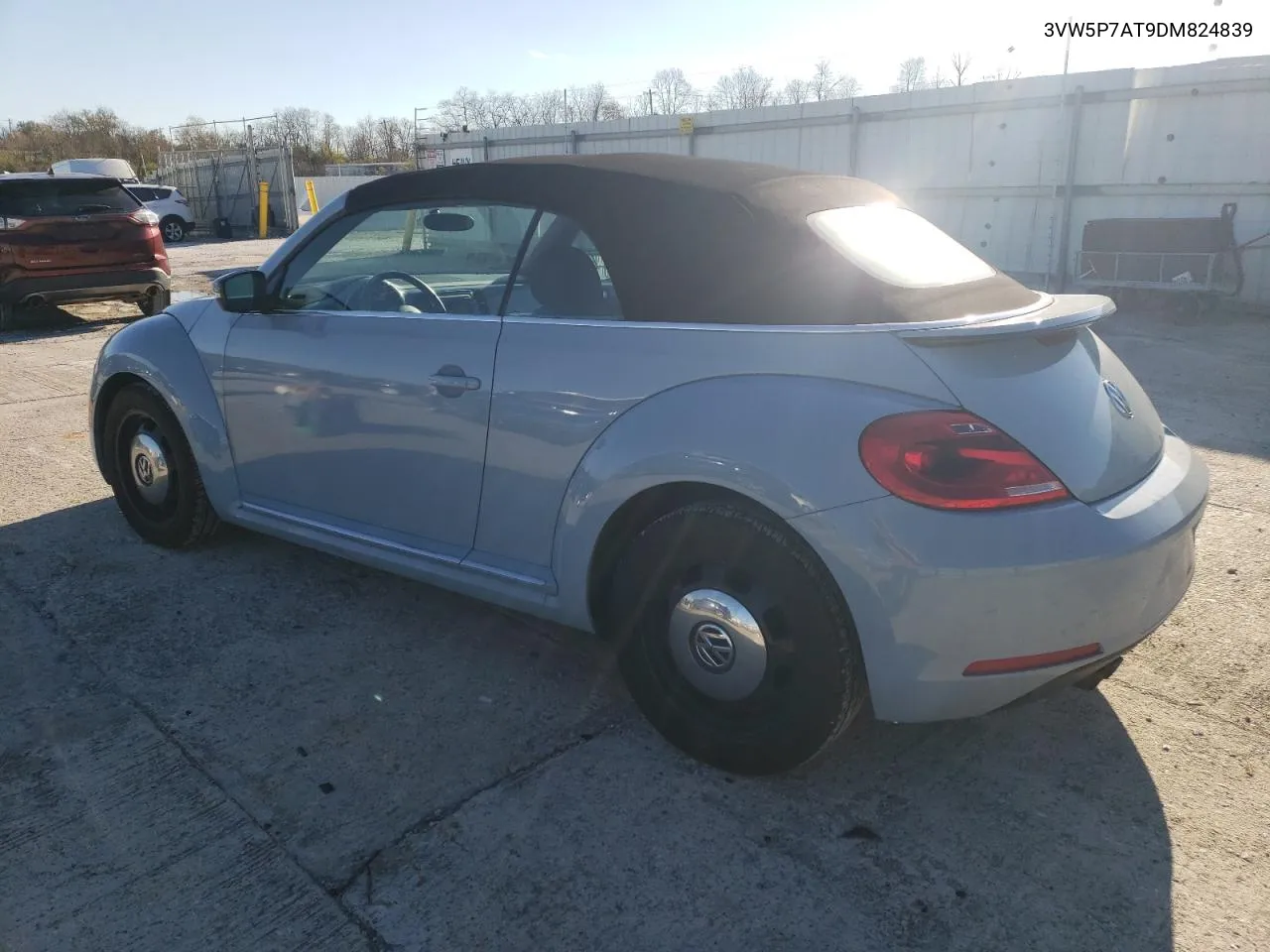 2013 Volkswagen Beetle VIN: 3VW5P7AT9DM824839 Lot: 79394194