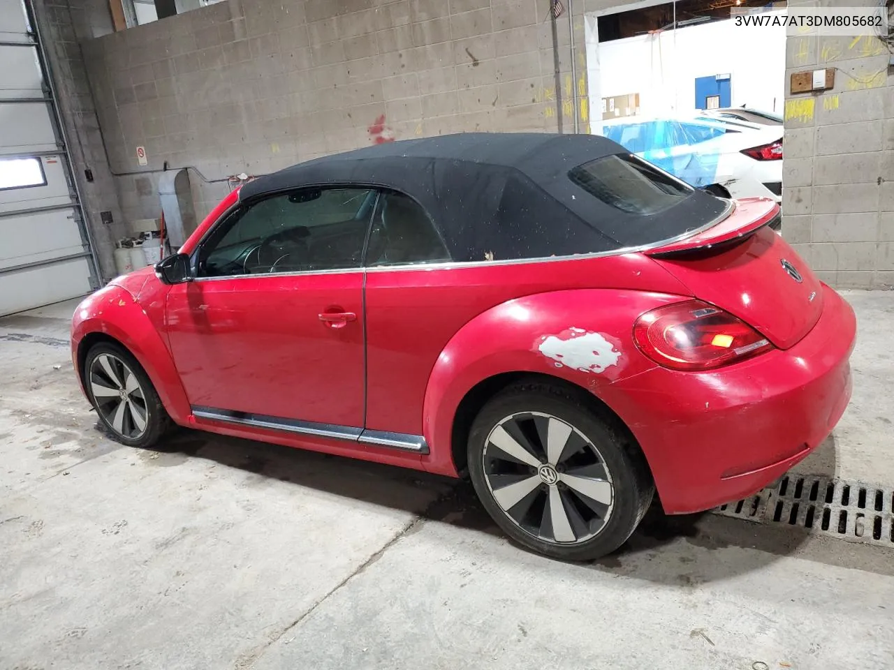 2013 Volkswagen Beetle Turbo VIN: 3VW7A7AT3DM805682 Lot: 79714434