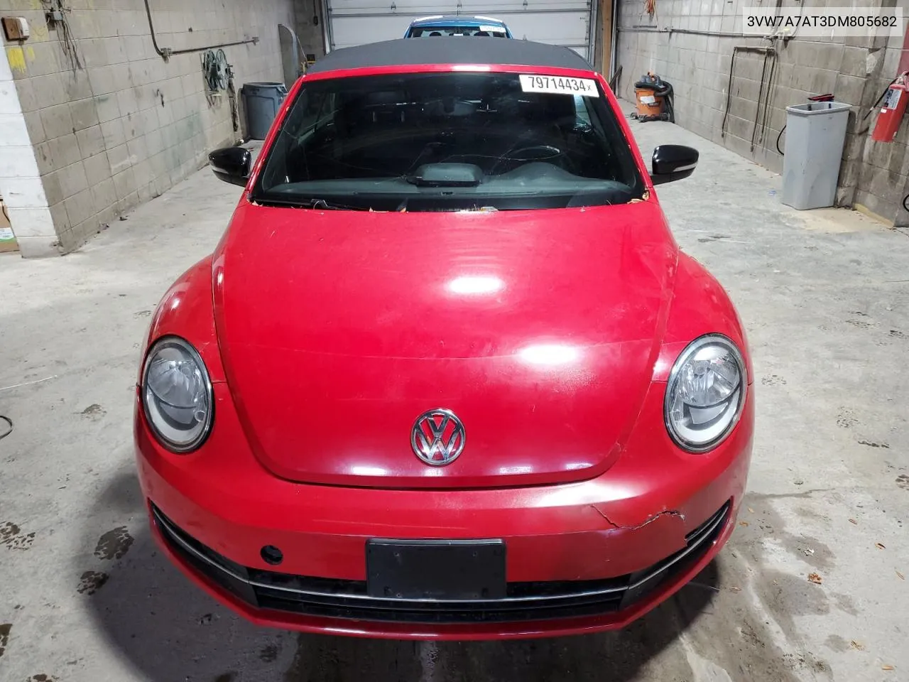 2013 Volkswagen Beetle Turbo VIN: 3VW7A7AT3DM805682 Lot: 79714434