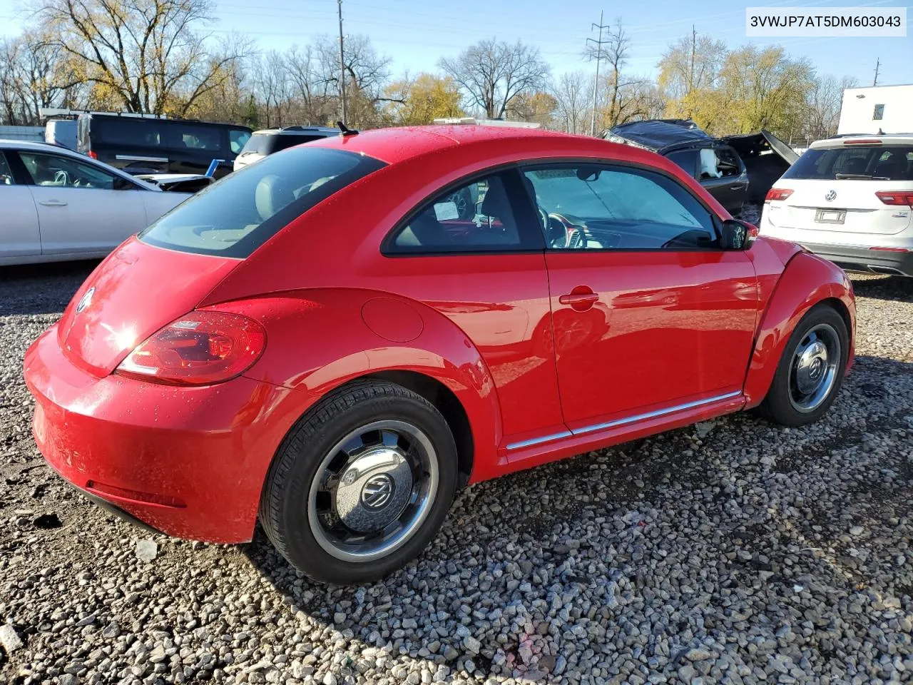 2013 Volkswagen Beetle VIN: 3VWJP7AT5DM603043 Lot: 79737544