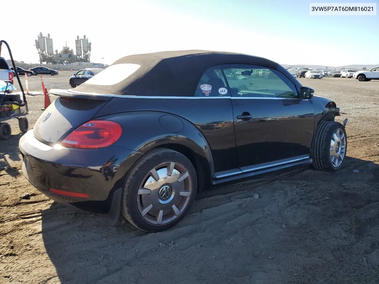 2013 Volkswagen Beetle VIN: 3VW5P7AT6DM816021 Lot: 79916724