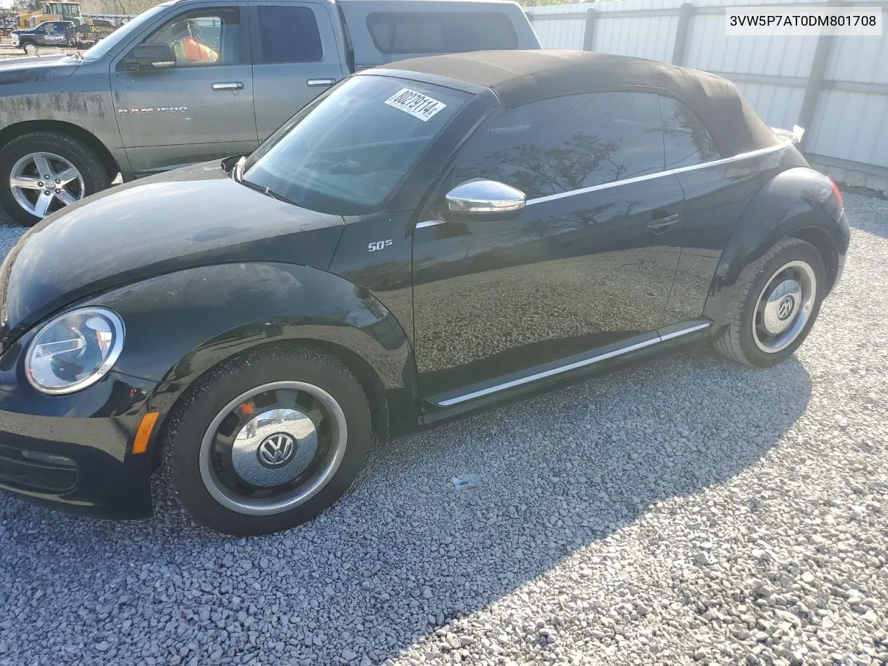 2013 Volkswagen Beetle VIN: 3VW5P7AT0DM801708 Lot: 80279114