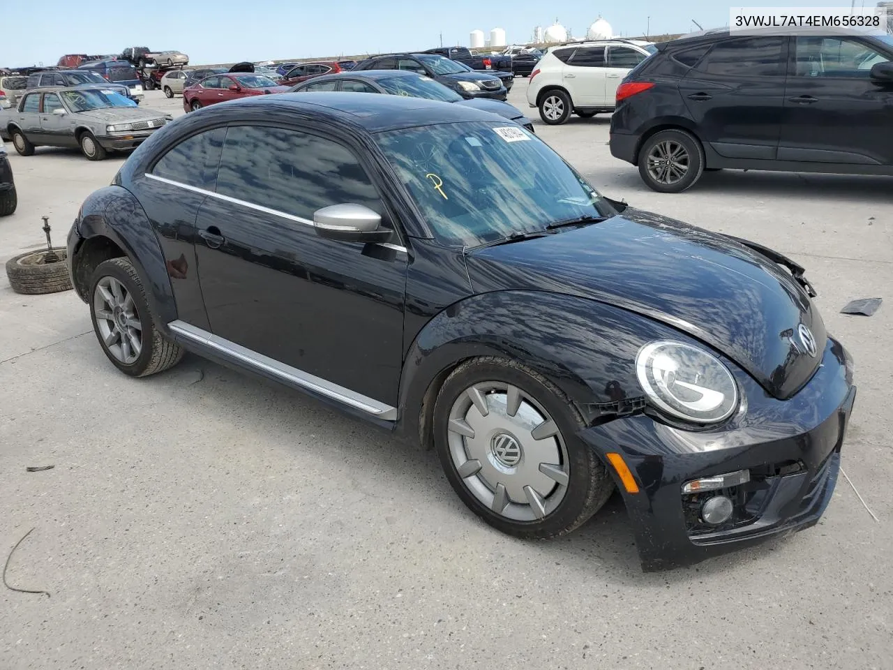 2014 Volkswagen Beetle VIN: 3VWJL7AT4EM656328 Lot: 48319844