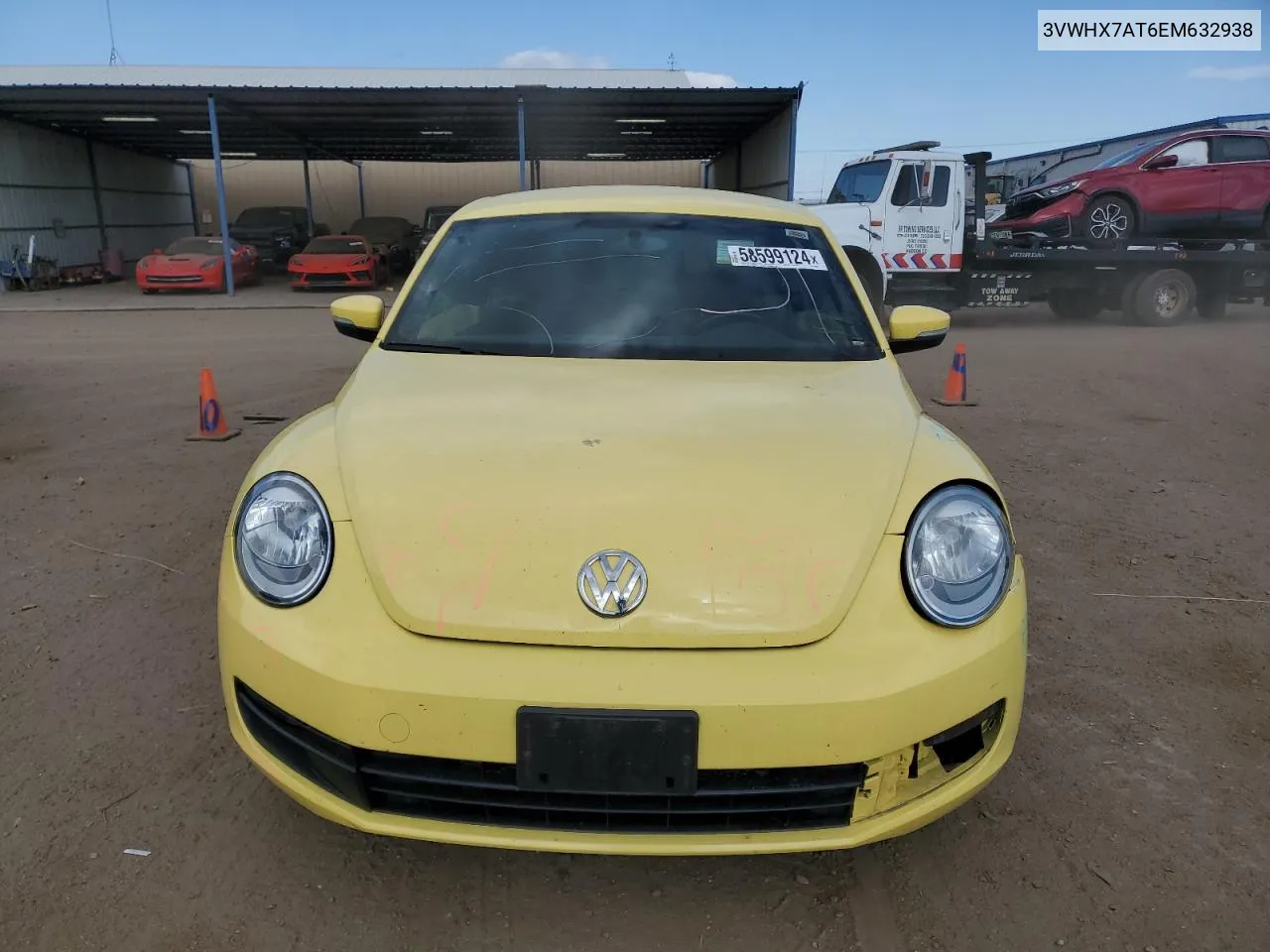 3VWHX7AT6EM632938 2014 Volkswagen Beetle