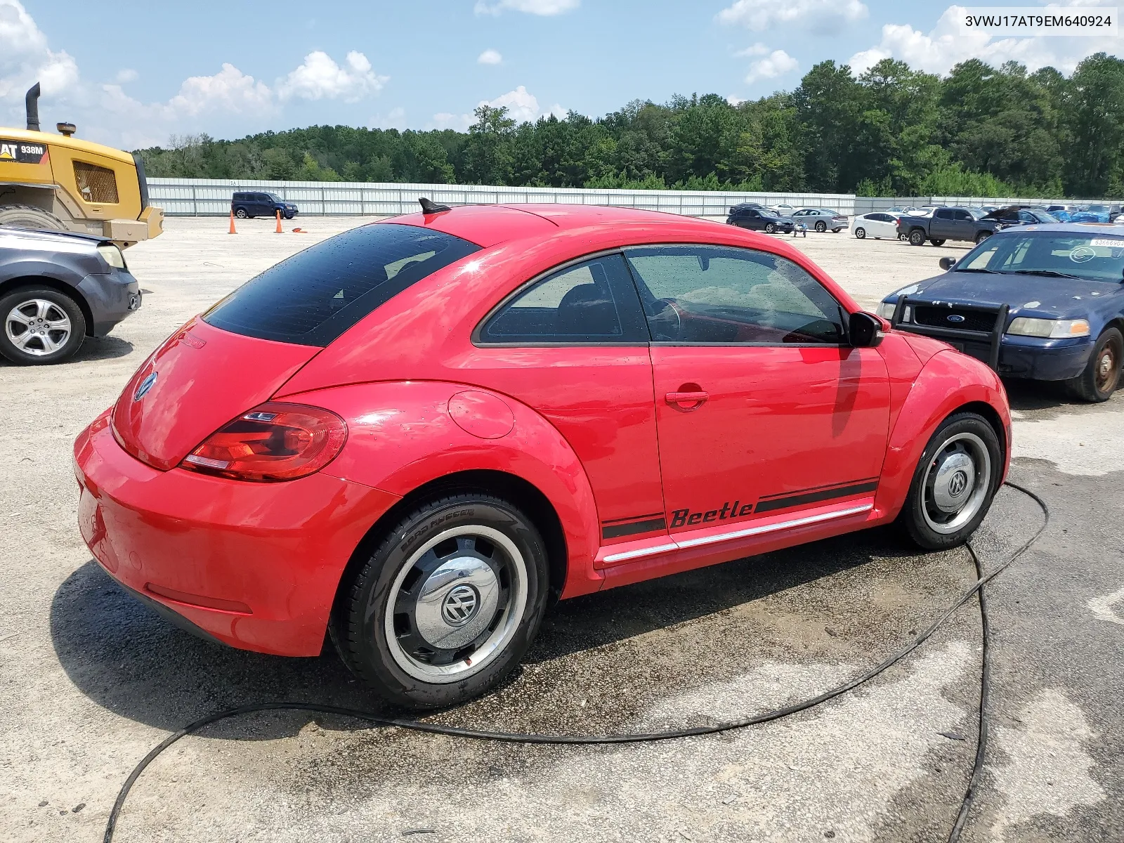 2014 Volkswagen Beetle VIN: 3VWJ17AT9EM640924 Lot: 66240934