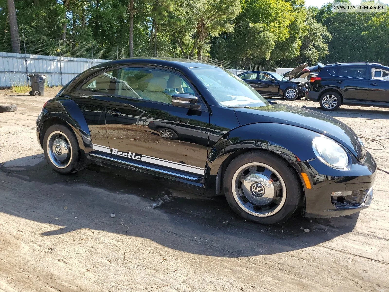 2014 Volkswagen Beetle VIN: 3VWJ17AT0EM639046 Lot: 67950444