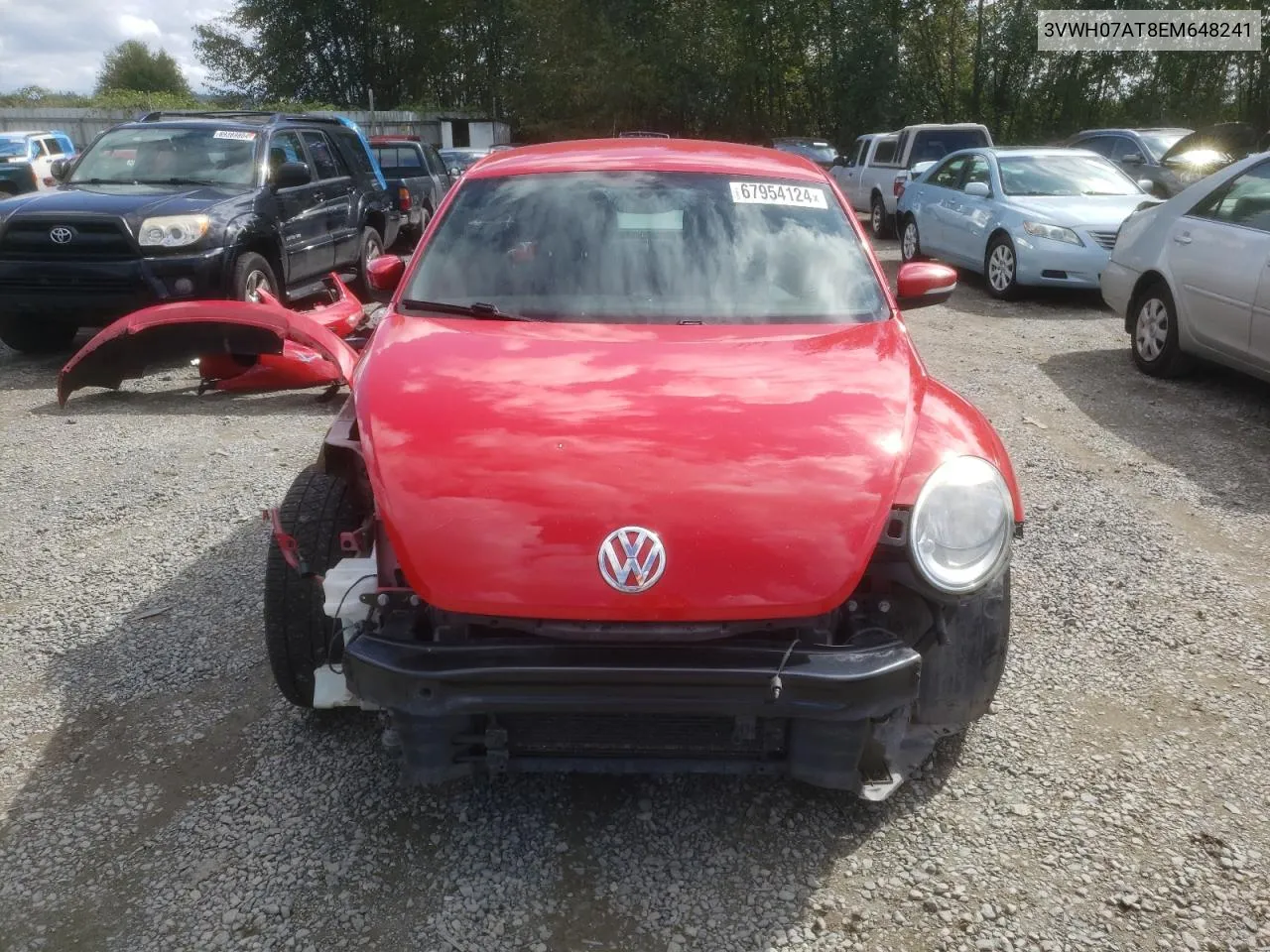 3VWH07AT8EM648241 2014 Volkswagen Beetle Turbo