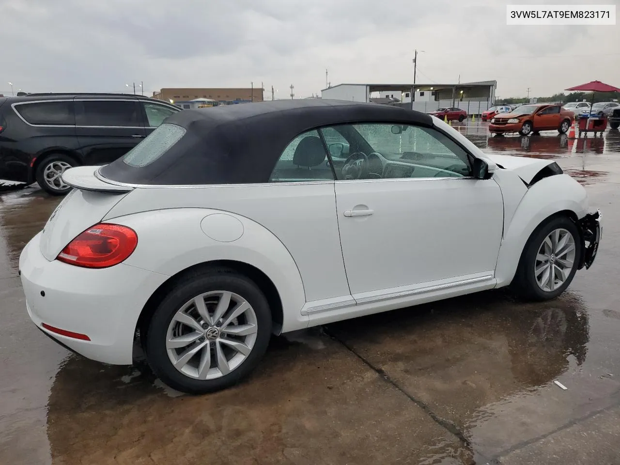 2014 Volkswagen Beetle VIN: 3VW5L7AT9EM823171 Lot: 69486244