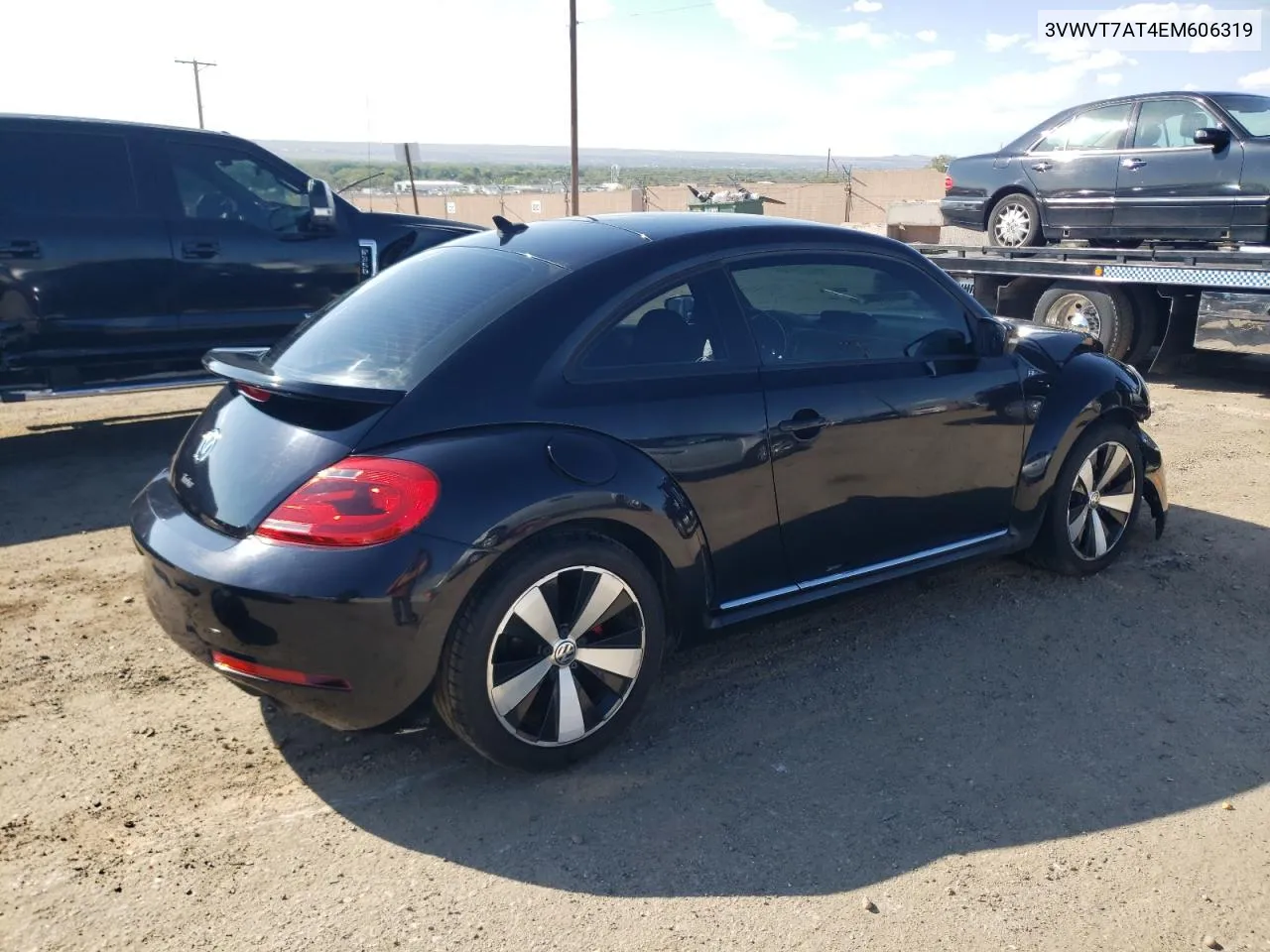 2014 Volkswagen Beetle Turbo VIN: 3VWVT7AT4EM606319 Lot: 70489824