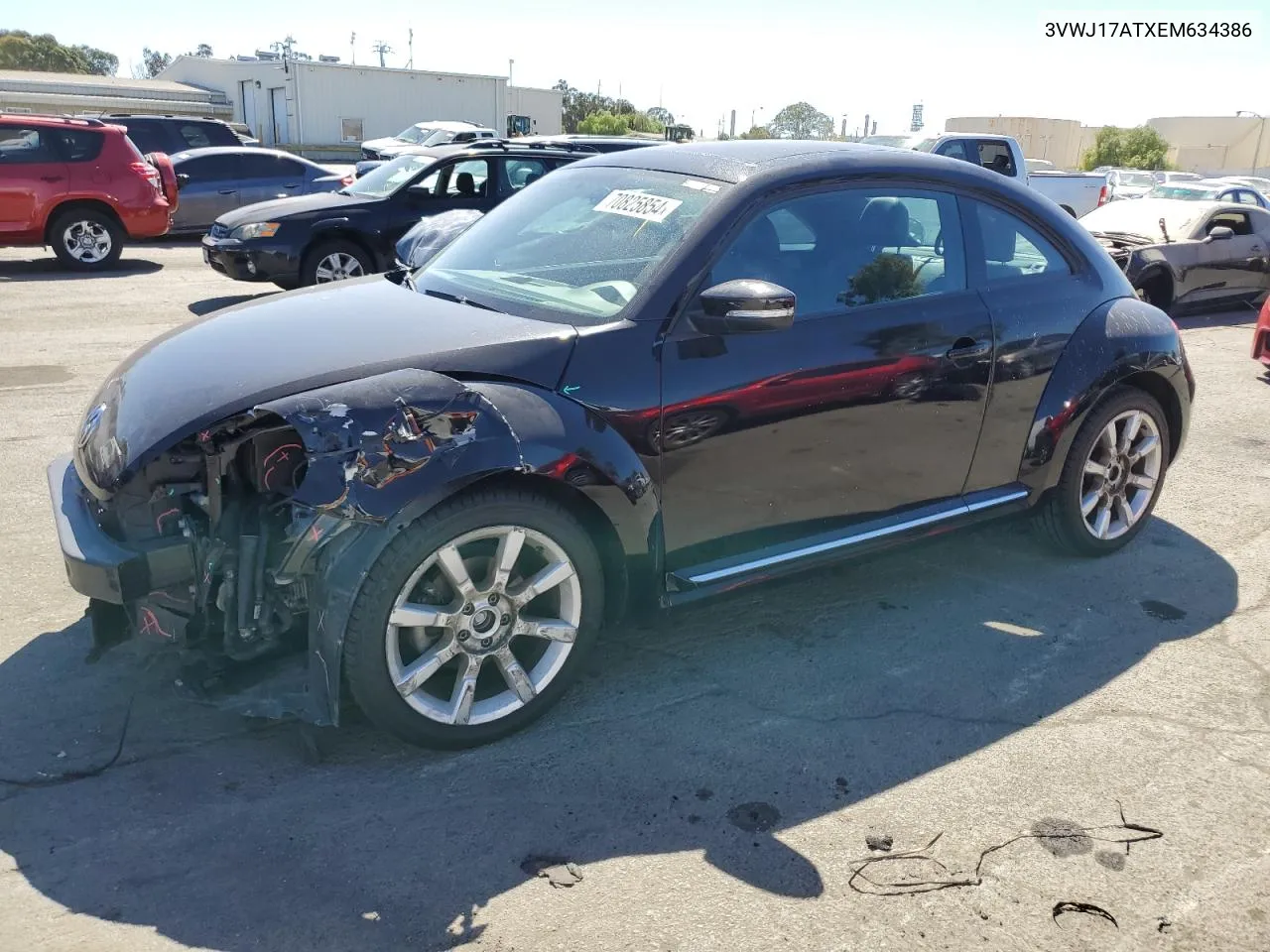 3VWJ17ATXEM634386 2014 Volkswagen Beetle