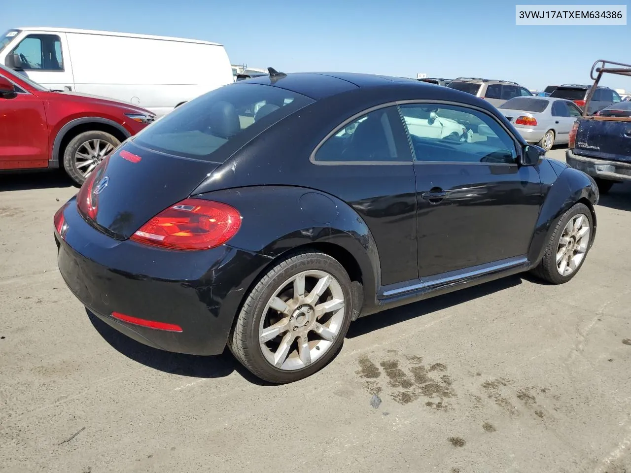 3VWJ17ATXEM634386 2014 Volkswagen Beetle